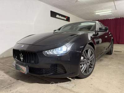 Maserati Ghibli Ghibli 3.0 V6 ds 275cv aut Nero usata Castelfranco Veneto