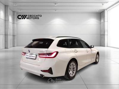 BMW Serie 3 318d 318 d Business Advantage Steptronic Bianco usata Padova