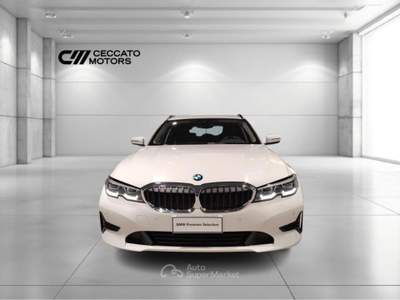 BMW Serie 3 318d 318 d Business Advantage Steptronic Bianco usata Padova