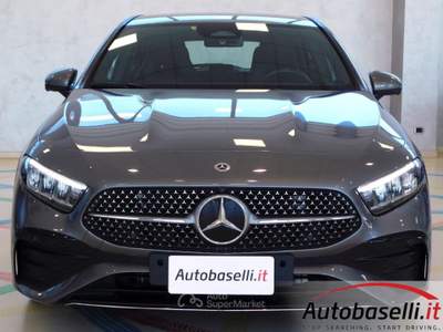 Mercedes-Benz Classe A 180D 116cv AMG-LINE AUTOMATICA 8G ADVANCED PLUS Grigio usata Quinzano D'oglio