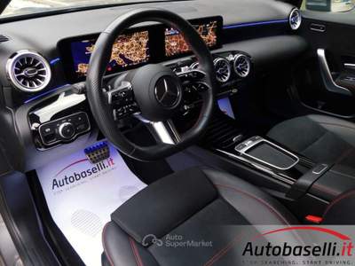 Mercedes-Benz Classe A 180D 116cv AMG-LINE AUTOMATICA 8G ADVANCED PLUS Grigio usata Quinzano D'oglio