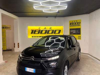 Citroen C3 CITROËN  C3 BLUEHDI 100 S&S FEEL FP Nero usata MOLFETTA