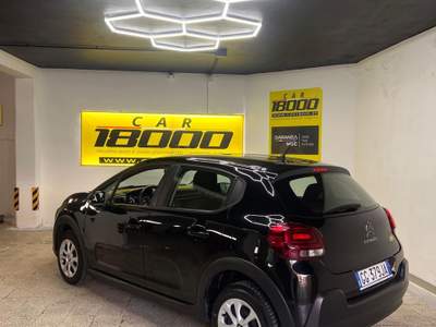 Citroen C3 CITROËN  C3 BLUEHDI 100 S&S FEEL FP Nero usata MOLFETTA