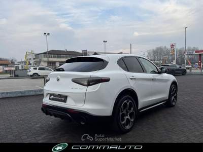 Alfa Romeo Stelvio 2.2 Turbodiesel 210 CV AT8 Q4 Veloce Bianco usata Quinto di Treviso