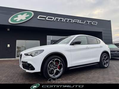 Alfa Romeo Stelvio 2.2 Turbodiesel 210 CV AT8 Q4 Veloce Bianco usata Quinto di Treviso