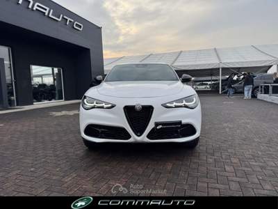 Alfa Romeo Stelvio 2.2 Turbodiesel 210 CV AT8 Q4 Veloce Bianco usata Quinto di Treviso