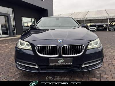 BMW Serie 5 520d d xDrive Business PELLE+PORTELLONE ELETTRICO Blu/Azzurro usata Quinto di Treviso
