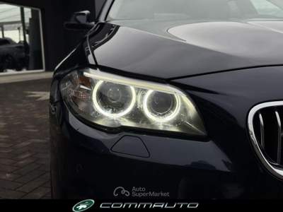 BMW Serie 5 520d d xDrive Business PELLE+PORTELLONE ELETTRICO Blu/Azzurro usata Quinto di Treviso