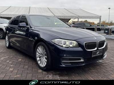 BMW Serie 5 520d d xDrive Business PELLE+PORTELLONE ELETTRICO Blu/Azzurro usata Quinto di Treviso