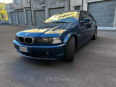 BMW Serie 3 318Ci PROBABILE TESTATA CON PICCOLA CREPA Blu/Azzurro usata Varano de' Melegari