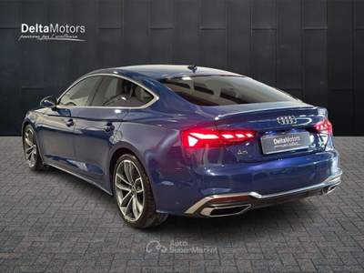 Audi A5  - a5 sportback 40 2.0 tdi mhev s line e Blu/Azzurro usata Ancona