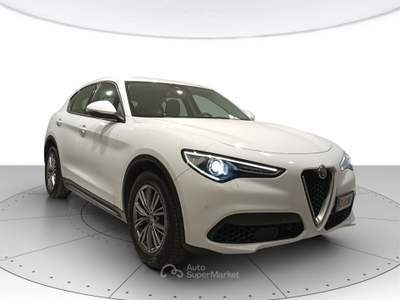 Alfa Romeo Stelvio  -  2.2 turbodiesel 160 cv at8 rwd business Bianco usata Civitanova Marche