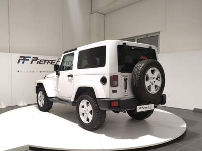 Jeep Wrangler  - wrangler 2.8 crd dpf sahara Bianco usata Civitanova Marche
