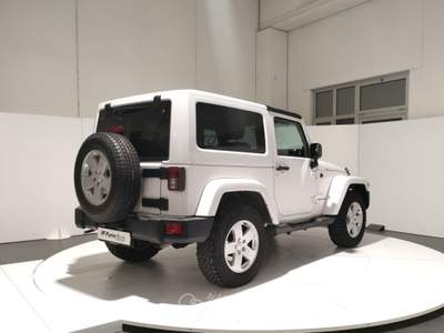 Jeep Wrangler  - wrangler 2.8 crd dpf sahara Bianco usata Civitanova Marche