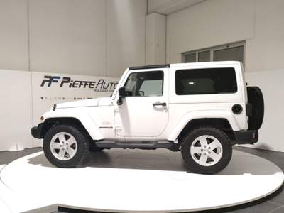 Jeep Wrangler  - wrangler 2.8 crd dpf sahara Bianco usata Civitanova Marche