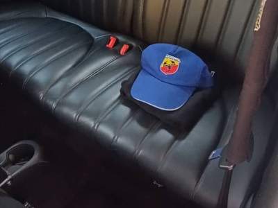 Abarth 595 C Abarth 595 cabrio  Blu/Azzurro usata Prato