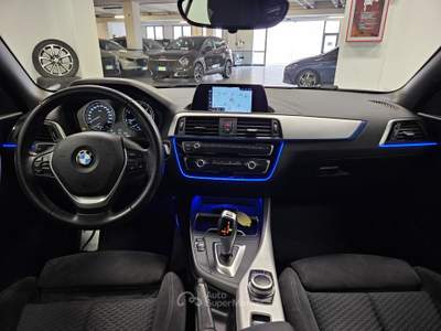 BMW Serie 2 220d d Cabrio Msport auto Nero usata Brescia
