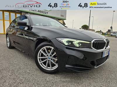 BMW Serie 3 325tds d Touring mhev 48V auto Nero usata San Stino di Livenza BMW Serie 3 325tds d Touring mhev 48V auto Nero usata San Stino di Livenza