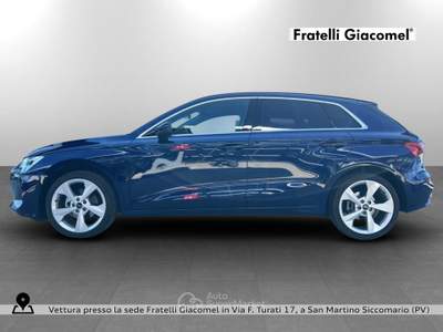 Audi A3 sportback 2.0 tdi business advanced 150cv s-tronic Blu/Azzurro usata Assago