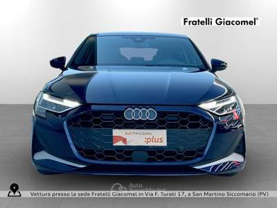 Audi A3 sportback 2.0 tdi business advanced 150cv s-tronic Blu/Azzurro usata San Martino Siccomario