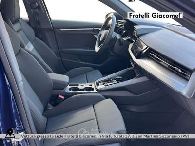 Audi A3 sportback 2.0 tdi business advanced 150cv s-tronic Blu/Azzurro usata San Martino Siccomario