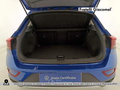 Volkswagen T-Roc 2.0 tdi life 150cv dsg Blu/Azzurro usata Cava Manara