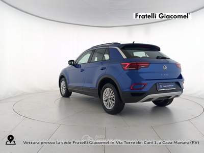 Volkswagen T-Roc 2.0 tdi life 150cv dsg Blu/Azzurro usata Cava Manara