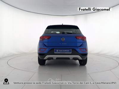 Volkswagen T-Roc 2.0 tdi life 150cv dsg Blu/Azzurro usata Cava Manara