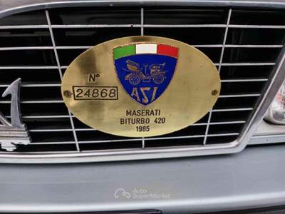 Maserati Ghibli 420 BITURBO UNICOPROPRIETARIO Argento usata Roma
