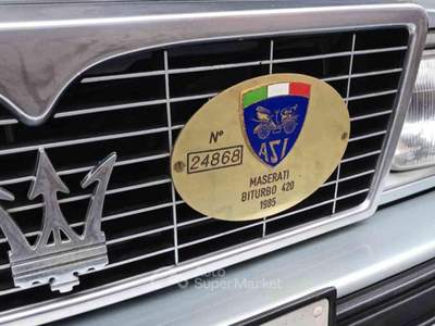 Maserati Ghibli 420 BITURBO UNICOPROPRIETARIO Argento usata Roma