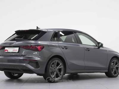 Audi A3 A3 Sportback 2.0 TDI Stronic Sline Grigio usata Cantù