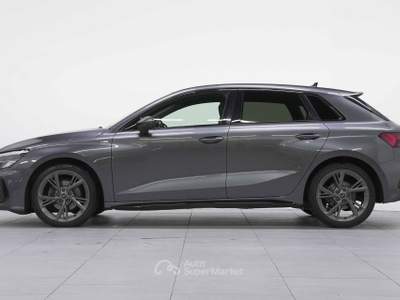 Audi A3 A3 Sportback 2.0 TDI Stronic Sline Grigio usata Cantù