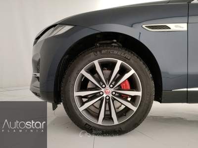 Jaguar F-Pace 2.0 D 204 CV AWD aut. SE Blu/Azzurro usata Roma
