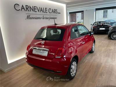 Fiat 500 500 1.0 hybrid 70cv "NEOPATENTATI" Rosso usata Torino
