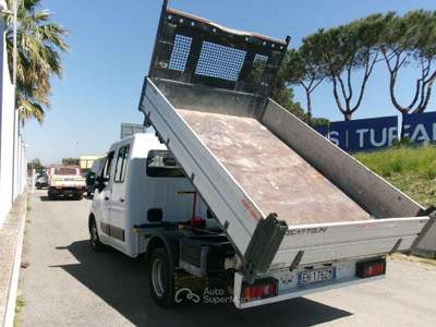 Renault Master 2.3 DCI 125CV E5 DOPPIA CABINA 7 POSTI RIBALTABILE TRILATERALE Bianco usata Giugliano in Campania