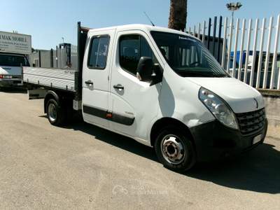 Renault Master 2.3 DCI 125CV E5 DOPPIA CABINA 7 POSTI RIBALTABILE TRILATERALE Bianco usata Giugliano in Campania