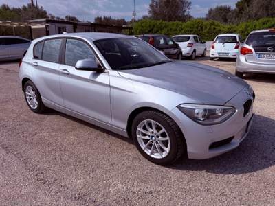 BMW Serie 1 116i 116i 5p. Argento usata San Michele Salentino
