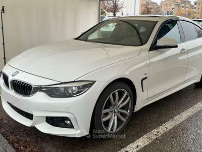 BMW Serie 4 Gran Coupé 418d 418d Gran Coup&eacute; Msport Bianco usata Casarano
