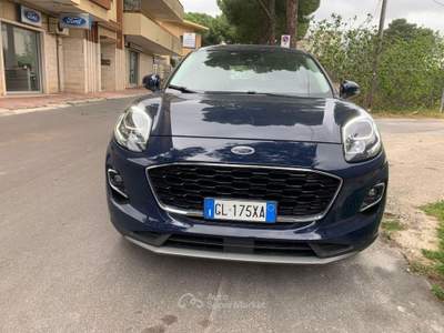 Ford Puma 1.0 EcoBoost Hyb. 125 S&S Tit. Des. Blu/Azzurro usata Grottaglie