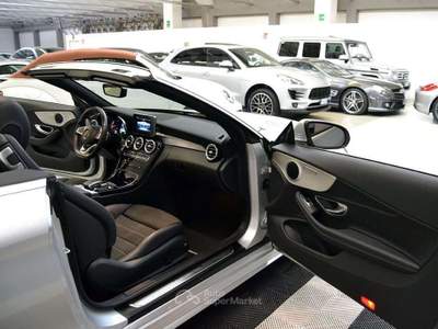 Mercedes-Benz Classe C Cabrio Premium Amg Automatica " Km 30.550 " Argento usata Monza