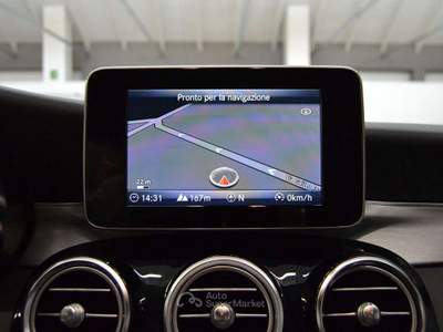 Mercedes-Benz Classe C Cabrio Premium Amg Automatica " Km 30.550 " Argento usata Monza
