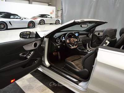 Mercedes-Benz Classe C Cabrio Premium Amg Automatica " Km 30.550 " Argento usata Monza