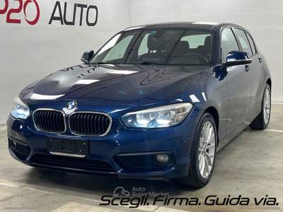 BMW Serie 1 116d 116d 5 PORTE|Advantage|EU6 Blu/Azzurro usata Civita Castellana