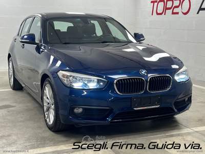 BMW Serie 1 116d 116d 5 PORTE|Advantage|EU6 Blu/Azzurro usata Civita Castellana