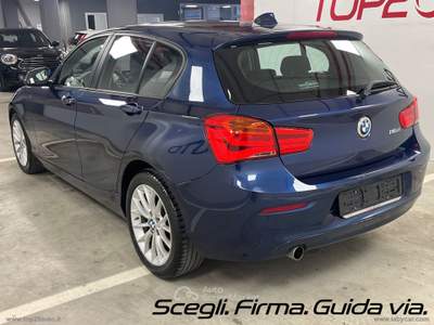 BMW Serie 1 116d 116d 5 PORTE|Advantage|EU6 Blu/Azzurro usata Civita Castellana
