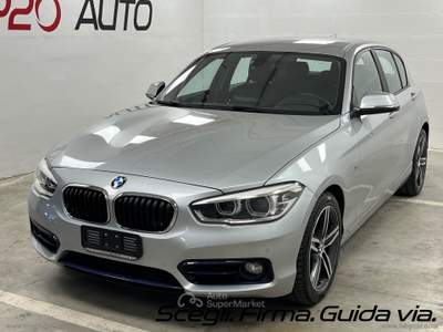 BMW Serie 1 118d 118d 5 PORTE|Sport LINE|EU6 Argento usata Civita Castellana