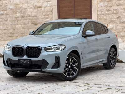 BMW X4 3.0 286 CV XDRIVE M SPORT MILD HYBRID 48V TETTO Grigio usata Santeramo in Colle
