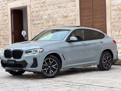 BMW X4 3.0 286 CV XDRIVE M SPORT MILD HYBRID 48V TETTO Grigio usata Santeramo in Colle
