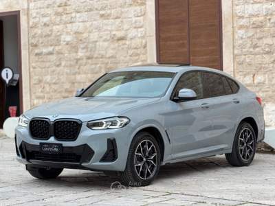 BMW X4 3.0 286 CV XDRIVE M SPORT MILD HYBRID 48V TETTO Grigio usata Santeramo in Colle