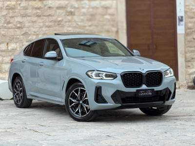 BMW X4 3.0 286 CV XDRIVE M SPORT MILD HYBRID 48V TETTO Grigio usata Santeramo in Colle